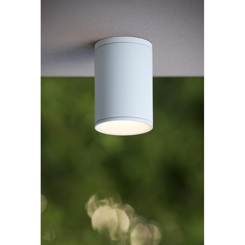Lucide PlafondspotTubix IP54 wit - 27870/01/31